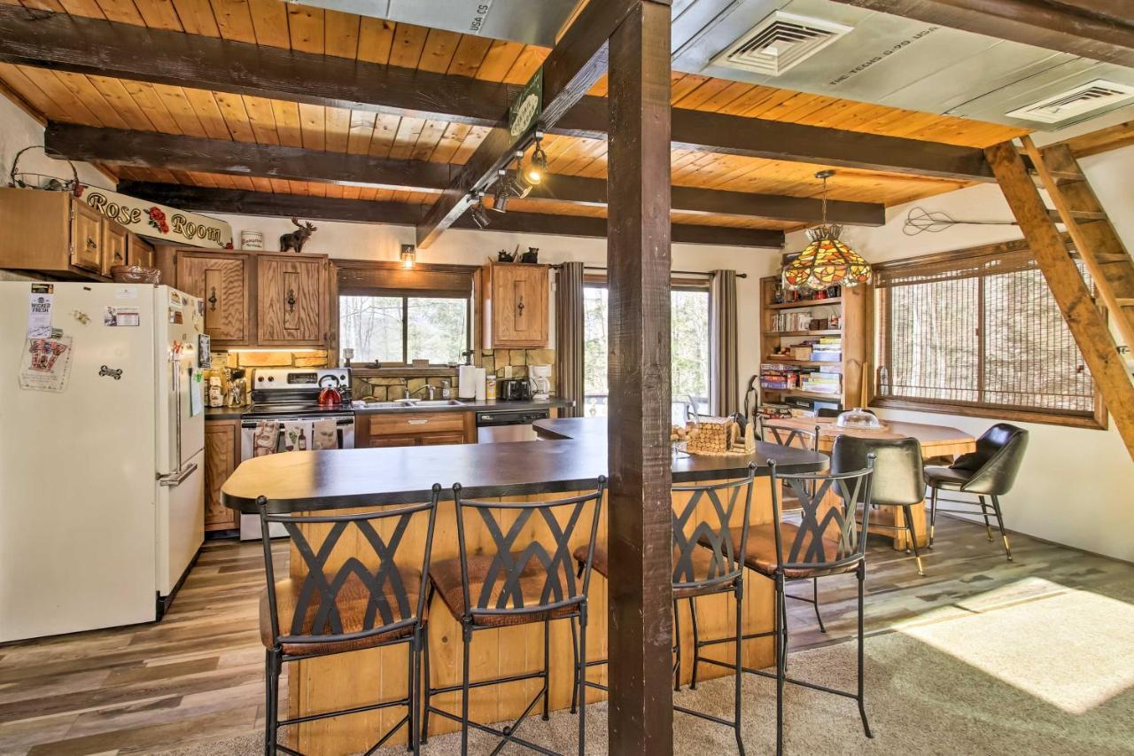 Swiss-Style Chalet With Fireplace - Near Story Land! Bartlett Exterior foto