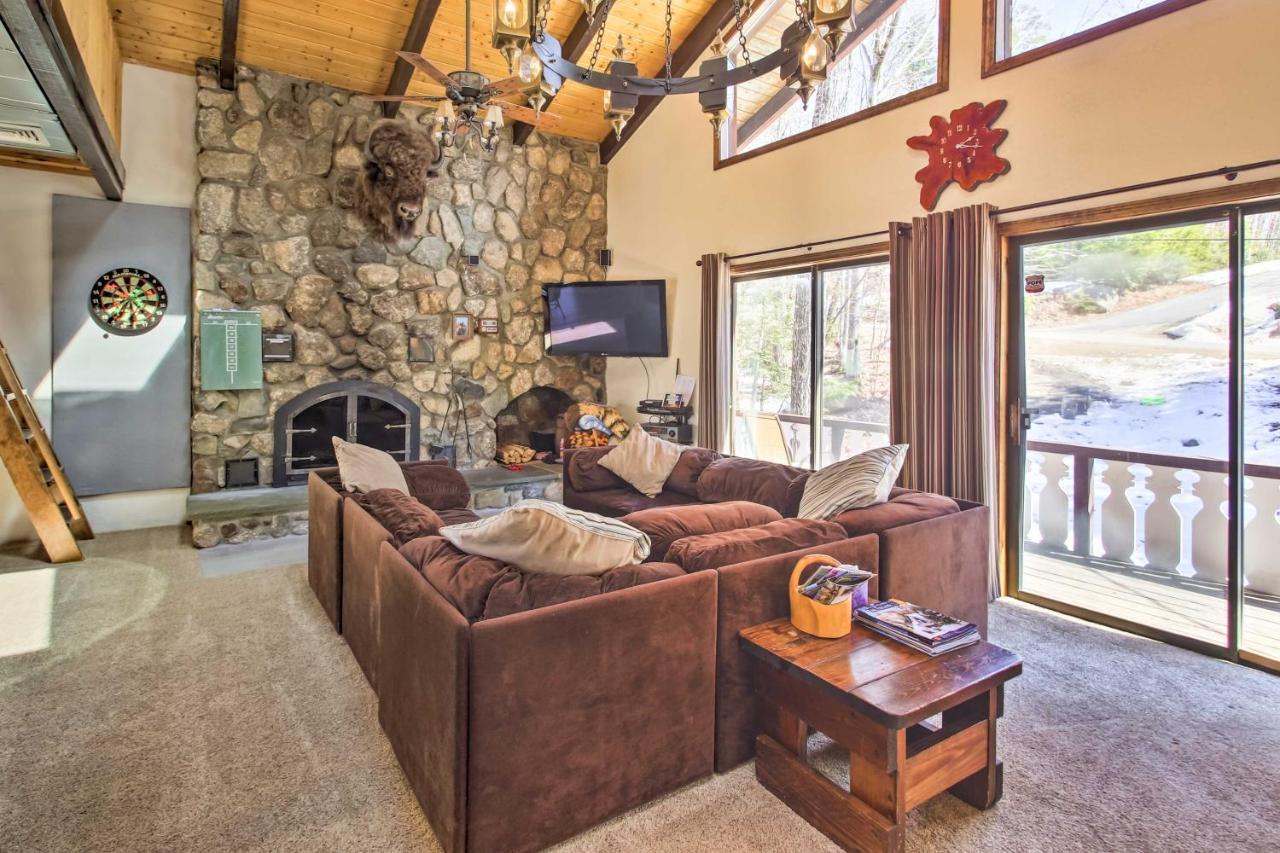 Swiss-Style Chalet With Fireplace - Near Story Land! Bartlett Exterior foto