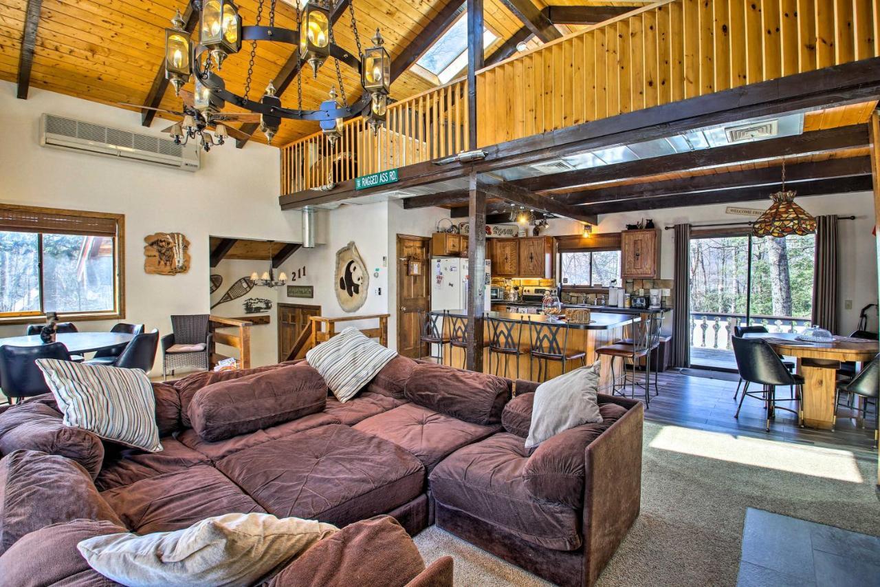 Swiss-Style Chalet With Fireplace - Near Story Land! Bartlett Exterior foto