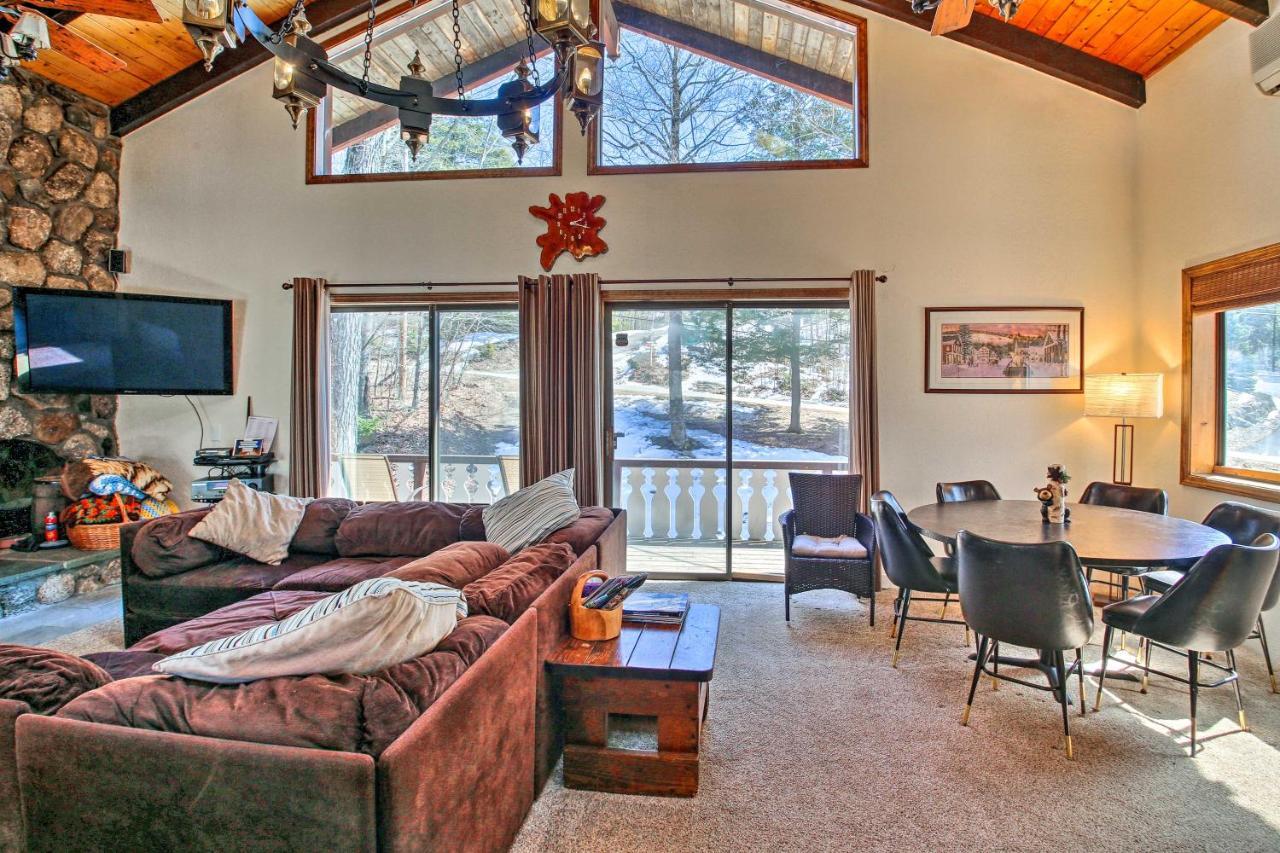 Swiss-Style Chalet With Fireplace - Near Story Land! Bartlett Exterior foto